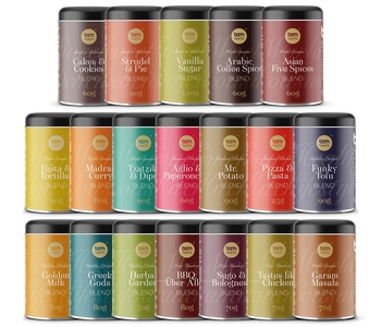 Set of all BAM spice blends