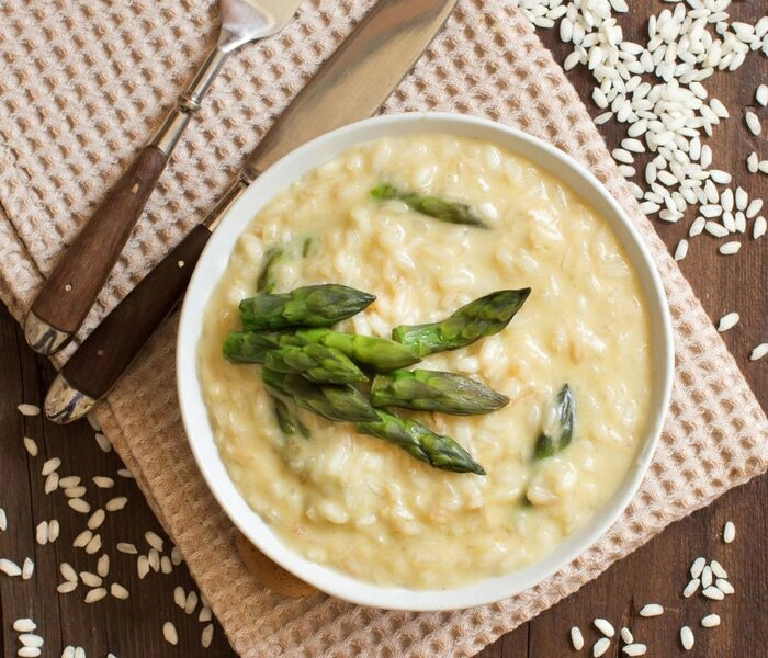 risotto with asparagus