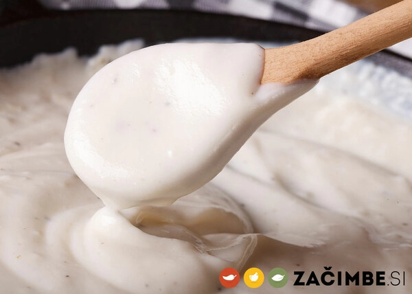 cream sauce for pasta: gnocchi tortellini