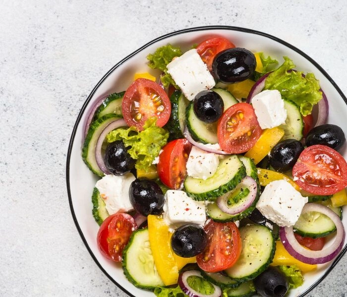 refreshing greek salad